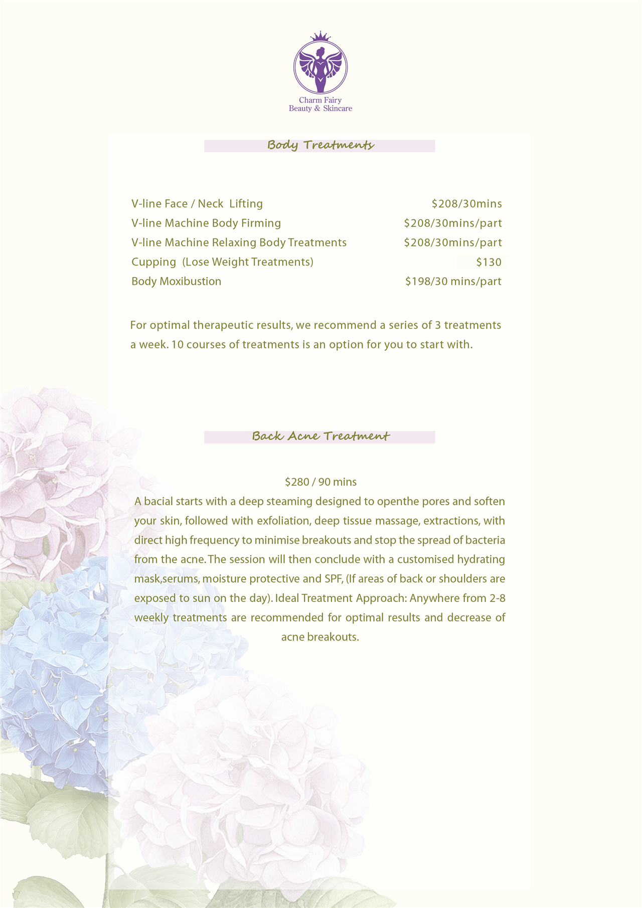 Price list page 1 副本